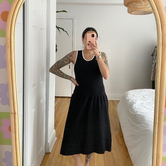 Jonathan Simkhai drop waist dress - Picture 1 of 6